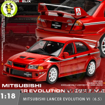 1/18 MOTORHELIX Mitsubishi Lancer Evolution EVO VI 6 (6.5) Diecast Model Toy Car Gifts For Father Friends