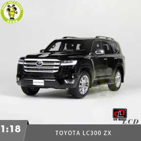 Pre-order 1/18 LCD TOYOTA LAND CRUISER 300 LC300 ZX Diecast Model Toy Car Gifts For Friends Father