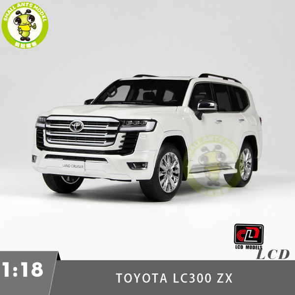 1/18 LCD TOYOTA LAND CRUISER 300 LC300 ZX Diecast Model Toy Car Gifts For Friends Father