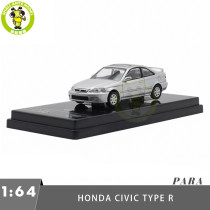 1/64 Honda Civic Si 1999 EM1 Paragon Diecast Model Toy Car Gifts For Friends Father