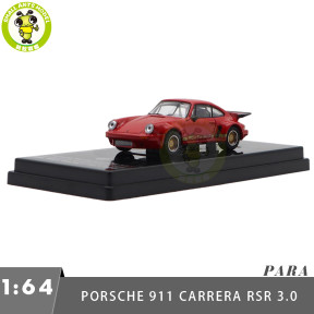 1/64 Porsche 911 Carrera RSR 3.0 Paragon Diecast Model Toy Car Gifts For Friends Father