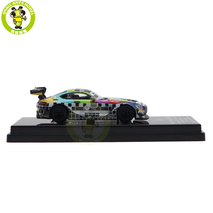 1/64 Mercedes-AMG GT3 2025 Bathurst 12H Paragon Diecast Model Toy Car Gifts For Friends Father