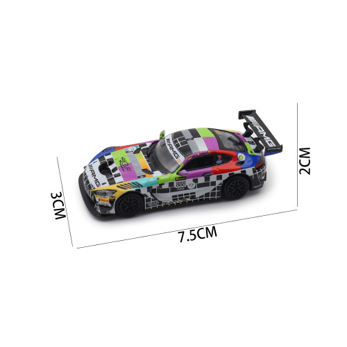 1/64 Mercedes-AMG GT3 2025 Bathurst 12H Paragon Diecast Model Toy Car Gifts For Friends Father