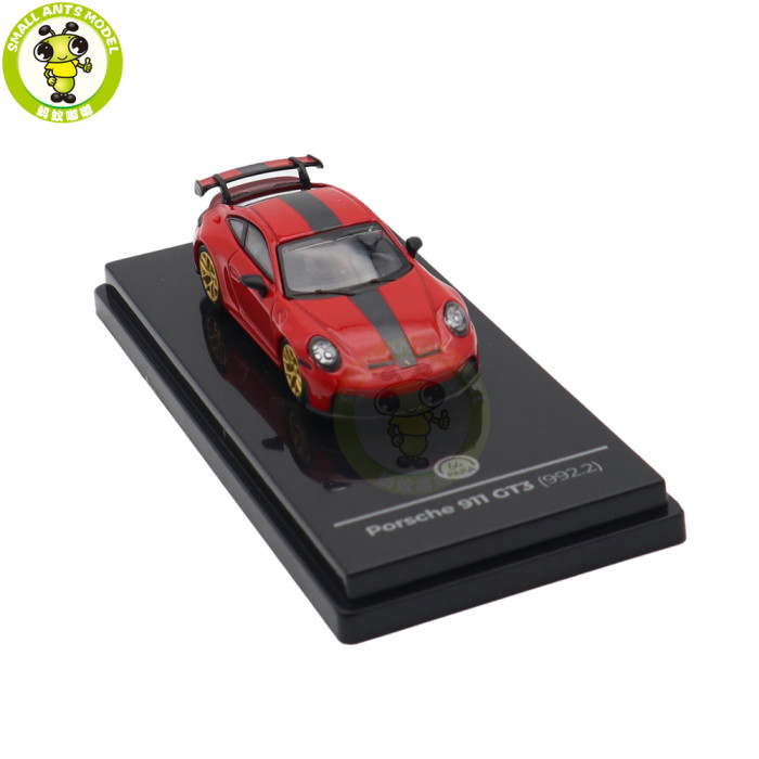1/64 2025 Porsche 911 GT3 992.2 Paragon Diecast Model Toy Car Gifts For Friends Father