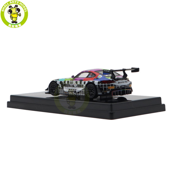 1/64 Mercedes-AMG GT3 2025 Bathurst 12H Paragon Diecast Model Toy Car Gifts For Friends Father