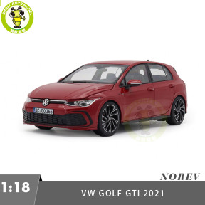 1/18 VW Volkswagen Golf GTI 2020 Norev 188595 Tornado Red Diecast Model Toys Car Gifts For Friends