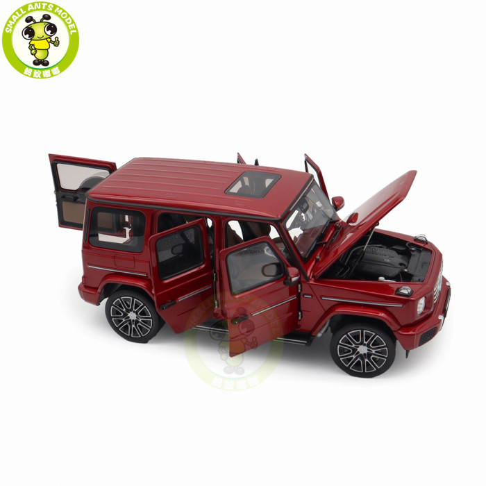 1/18 Mercedes-Benz G CLASS N465 2024 Norev 183037 Hyacinth Red Diecast Model Toys Car Gifts For Father Friends