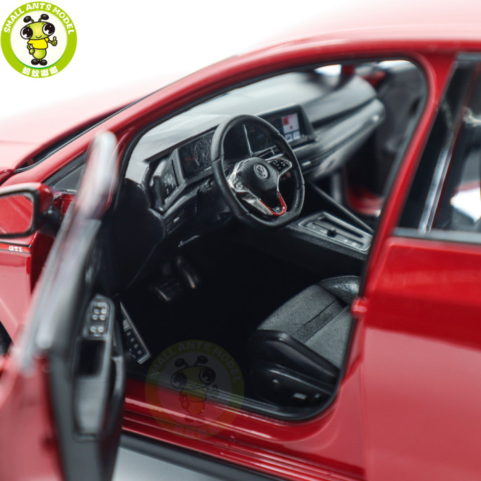 1/18 VW Volkswagen Golf GTI 2020 Norev 188595 Tornado Red Diecast Model Toys Car Gifts For Friends