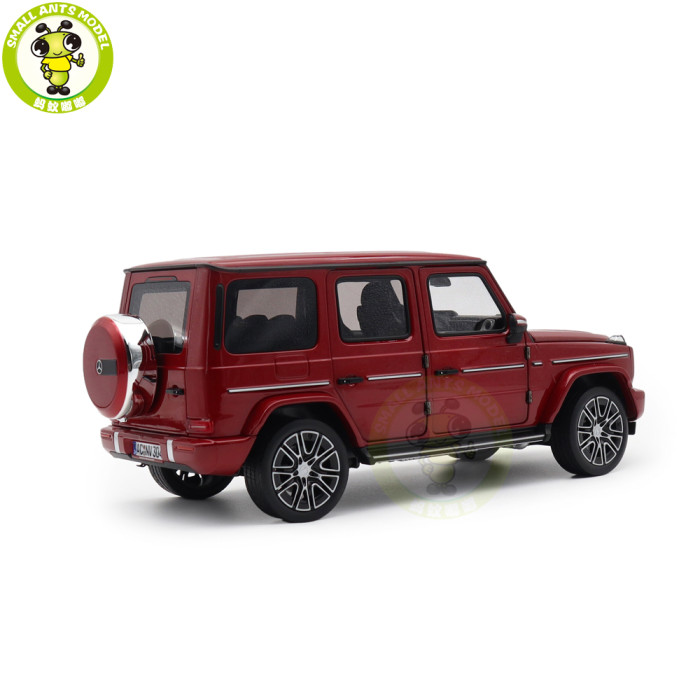 1/18 Mercedes-Benz G CLASS N465 2024 Norev 183037 Hyacinth Red Diecast Model Toys Car Gifts For Father Friends