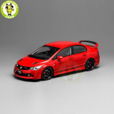 Pre-order 1/18 MOTORHELIX Honda CIVIC Type R FD2 MUGEN RR Diecast Model Toy Car Gifts For Father Friends