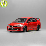 Pre-order 1/18 MOTORHELIX Honda CIVIC Type R FD2 MUGEN RR Diecast Model Toy Car Gifts For Father Friends