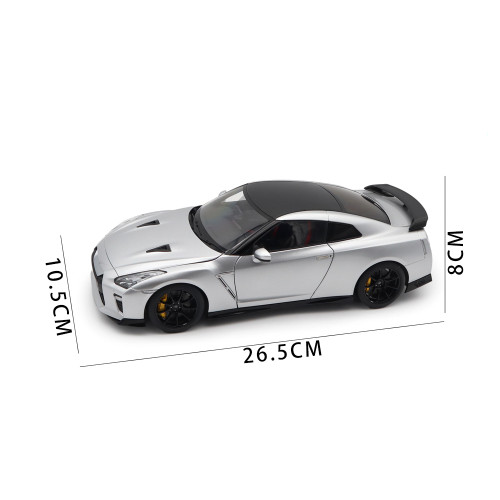 1/18 MOTORHELIX Nissan GT R GT-R R35 Track Edition Engineered By NISMO T-Spec 2022 Diecast Model Toy Car Gifts For Father Friends