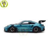 1/18 Minichamps Porsche 911 GT3 RS Ipanema Blue Metallic Diecast Model Toy Car Gifts For Friends