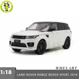 1/18 Whelart Land Rover Range Rover Sport 2018 Diecast Model Toy Car Gifts For Friends Father