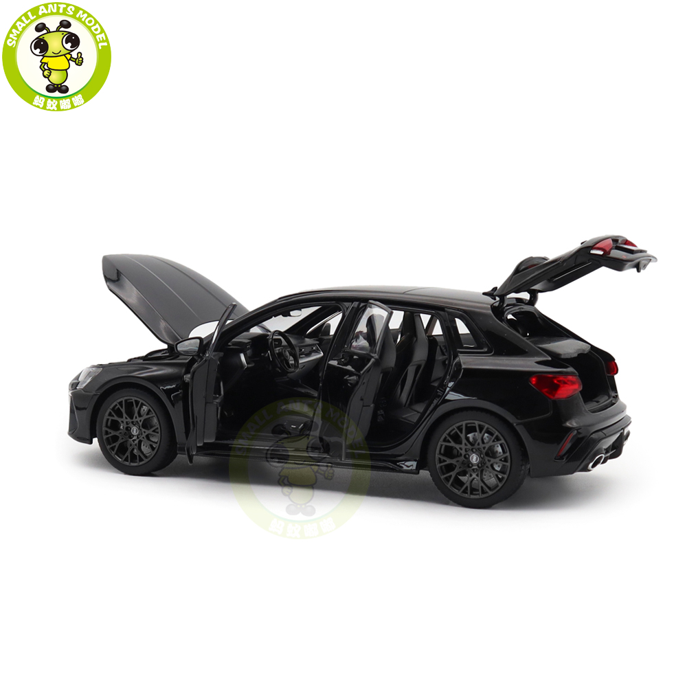 1/18 Audi RS 3 2025 NOREV 188388 Myth Black Metallic Diecast Model