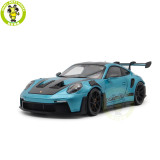 1/18 Minichamps Porsche 911 GT3 RS Ipanema Blue Metallic Diecast Model Toy Car Gifts For Friends