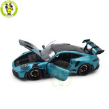 1/18 Minichamps Porsche 911 GT3 RS Ipanema Blue Metallic Diecast Model Toy Car Gifts For Friends
