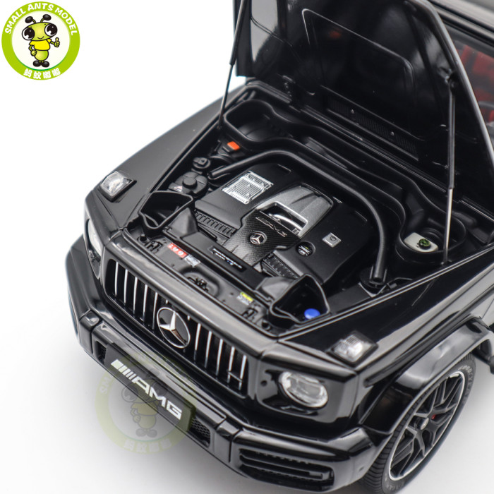 1/18 Mercedes AMG G63 G-Class 2019 AUTOart 76354 Gloss Black Model Toy Cars Gifts For Friends