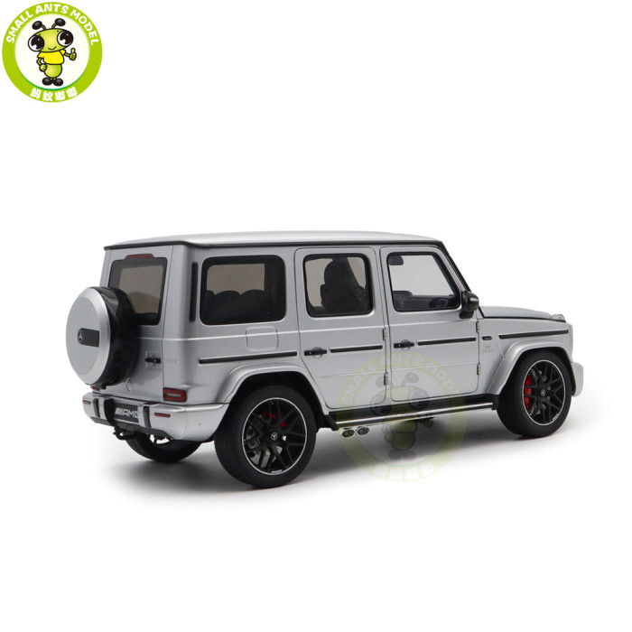 1/18 Mercedes AMG G63 G-Class 2019 AUTOart 76358 Iridium Silver Metallic Model Toy Cars Gifts For Friends