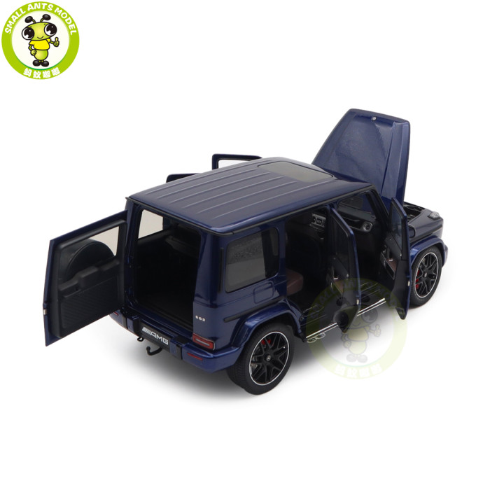 1/18 Mercedes AMG G63 G-Class 2019 AUTOart 76359 Brilliant Blue Metallic Model Toy Cars Gifts For Friends