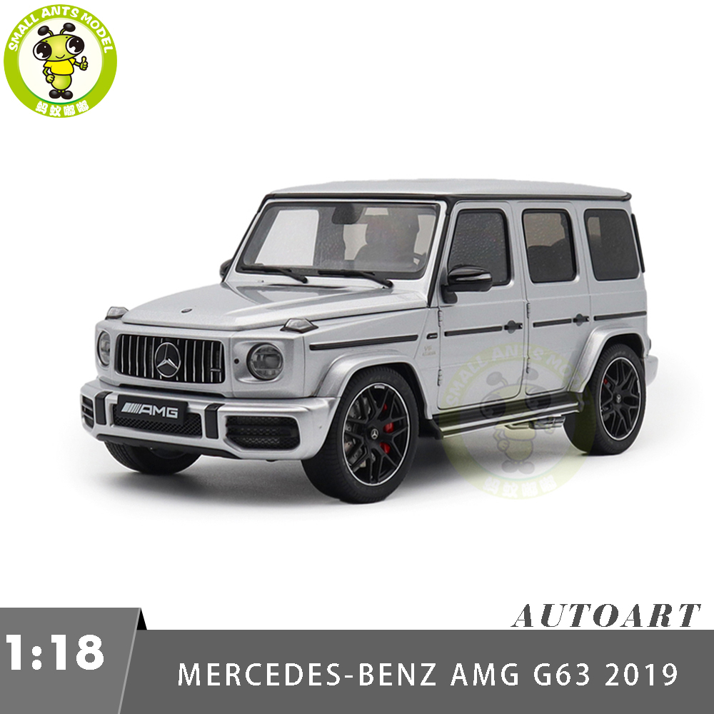 1/18 Mercedes AMG G63 G-Class 2019 AUTOart 76358 Iridium Silver