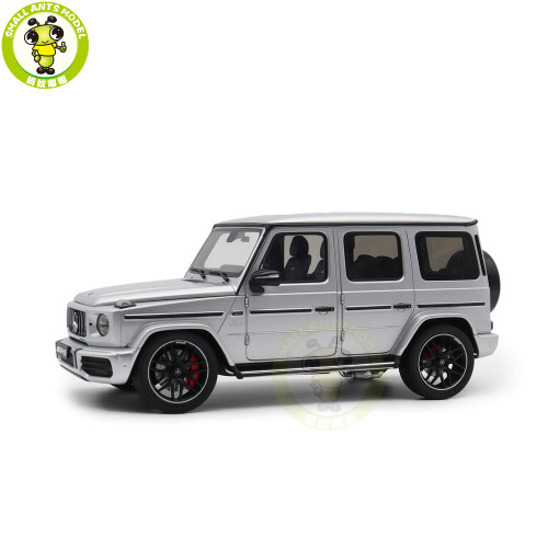 1/18 Mercedes AMG G63 G-Class 2019 AUTOart 76358 Iridium Silver Metallic Model Toy Cars Gifts For Friends