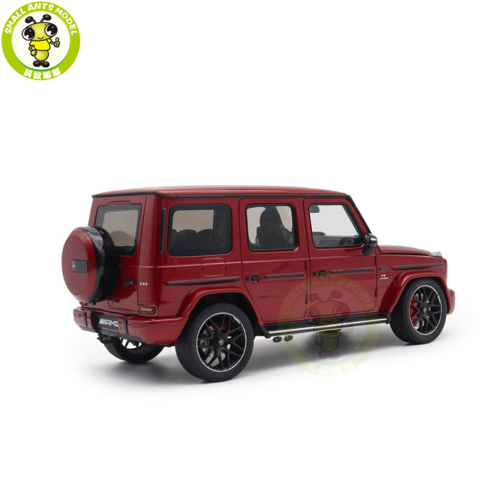 1/18 Mercedes AMG G63 G-Class 2019 AUTOart 76353 Designo Cardinal Red Metallic Model Toy Cars Gifts For Friends