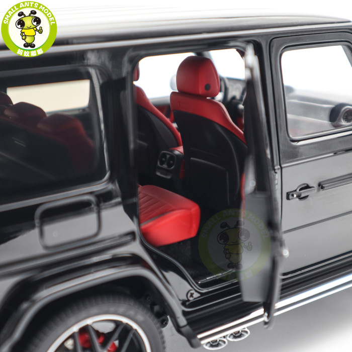 1/18 Mercedes AMG G63 G-Class 2019 AUTOart 76354 Gloss Black Model Toy Cars Gifts For Friends