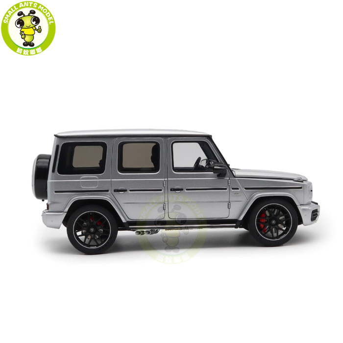 1/18 Mercedes AMG G63 G-Class 2019 AUTOart 76358 Iridium Silver Metallic Model Toy Cars Gifts For Friends
