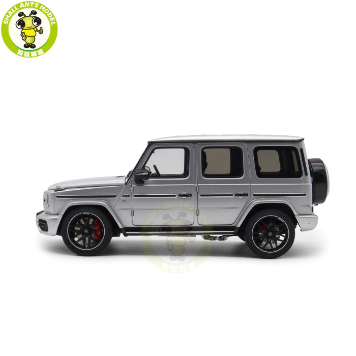 1/18 Mercedes AMG G63 G-Class 2019 AUTOart 76358 Iridium Silver Metallic Model Toy Cars Gifts For Friends