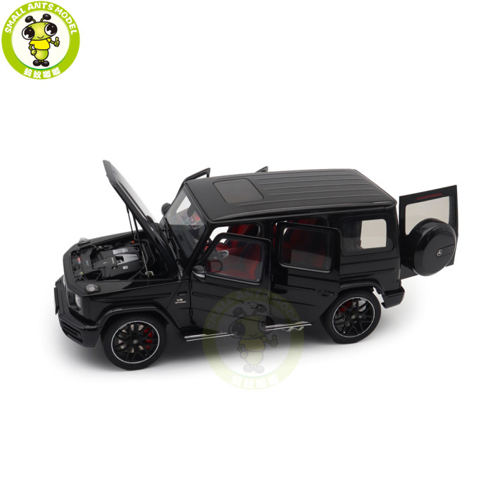 1/18 Mercedes AMG G63 G-Class 2019 AUTOart 76354 Gloss Black Model Toy Cars Gifts For Friends