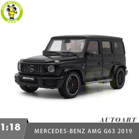 1/18 Mercedes AMG G63 G-Class 2019 AUTOart 76354 Gloss Black Model Toy Cars Gifts For Friends