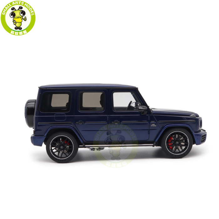 1/18 Mercedes AMG G63 G-Class 2019 AUTOart 76359 Brilliant Blue Metallic Model Toy Cars Gifts For Friends