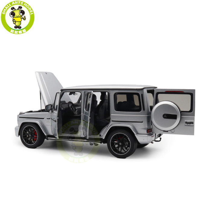 1/18 Mercedes AMG G63 G-Class 2019 AUTOart 76358 Iridium Silver Metallic Model Toy Cars Gifts For Friends