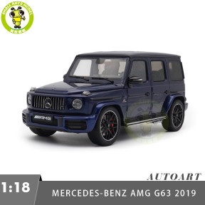 1/18 Mercedes AMG G63 G-Class 2019 AUTOart 76359 Brilliant Blue Metallic Model Toy Cars Gifts For Friends