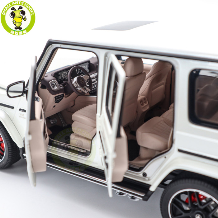 1/18 Mercedes AMG G63 G-Class 2019 AUTOart 76356 Designo Brilliant White Metallic Model Toy Cars Gifts For Friends