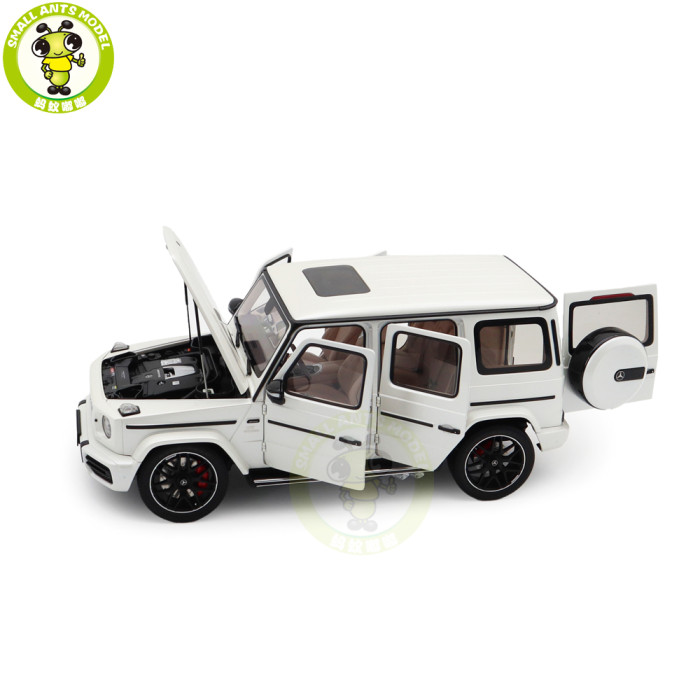 1/18 Mercedes AMG G63 G-Class 2019 AUTOart 76356 Designo Brilliant White Metallic Model Toy Cars Gifts For Friends