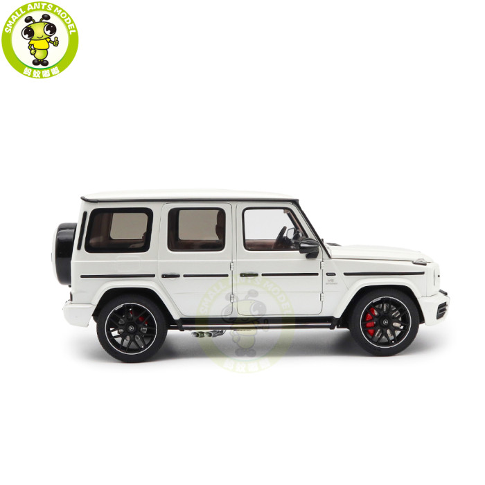 1/18 Mercedes AMG G63 G-Class 2019 AUTOart 76356 Designo Brilliant White Metallic Model Toy Cars Gifts For Friends