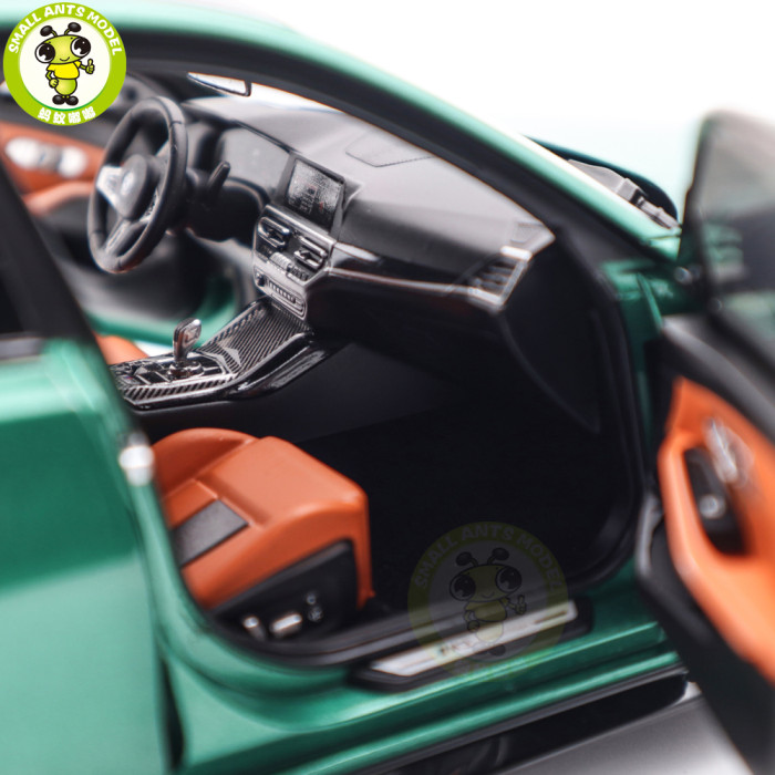 1/18 BMW M3 2020 G80 Green Metallic Diecast Model Toy Car Gifts For Friends