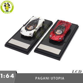 1/64 LCD Pagani Utopia Racing Car Diecast Model Toy Cars Gifts For Friends Father