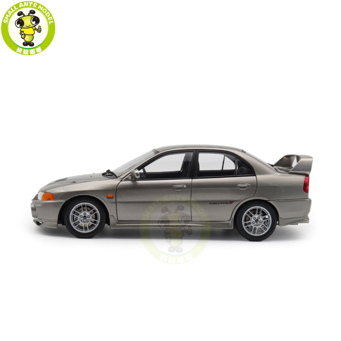 1/18 MOTORHELIX Mitsubishi EVO IV Diecast Model Toy Car Gifts For Father Friends