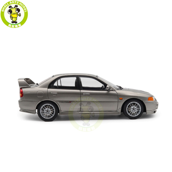 1/18 MOTORHELIX Mitsubishi EVO IV Diecast Model Toy Car Gifts For Father Friends