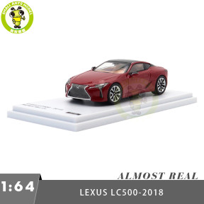 1/64 Almost Real Toyota Lexus LC LC500 2018 Sports Racing Car Diecast Model Toy Car Gifts For Friends