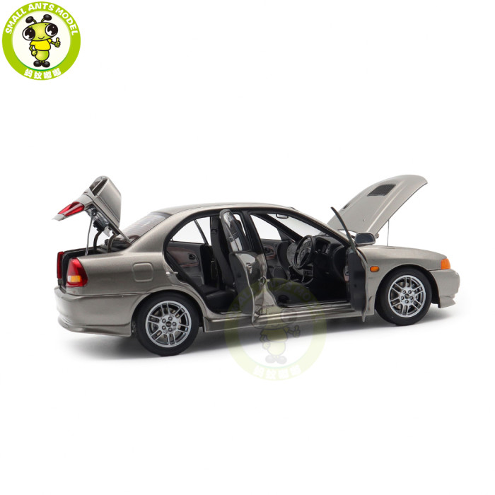 1/18 MOTORHELIX Mitsubishi EVO IV Diecast Model Toy Car Gifts For Father Friends