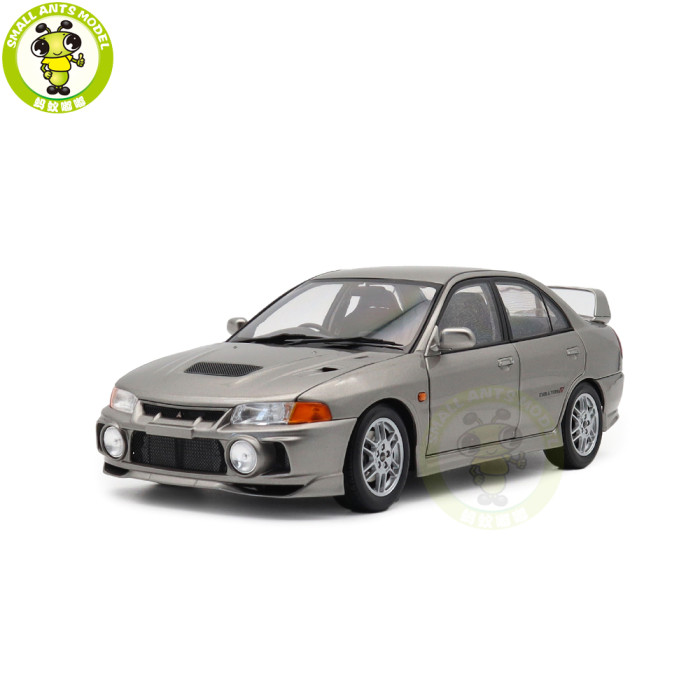 1/18 MOTORHELIX Mitsubishi EVO IV Diecast Model Toy Car Gifts For Father Friends