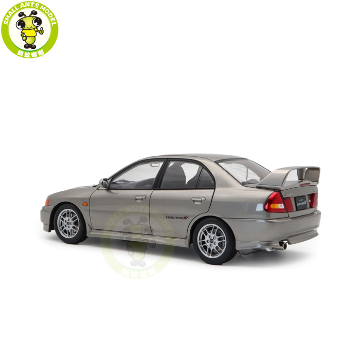 1/18 MOTORHELIX Mitsubishi EVO IV Diecast Model Toy Car Gifts For Father Friends