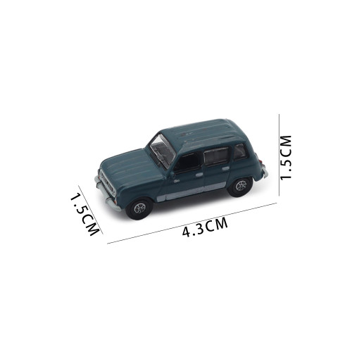 1/87 Norev 510089 Renault 4 Clan 1986 Sequoia Green Diecast Model Toy Car Gifts For Friends