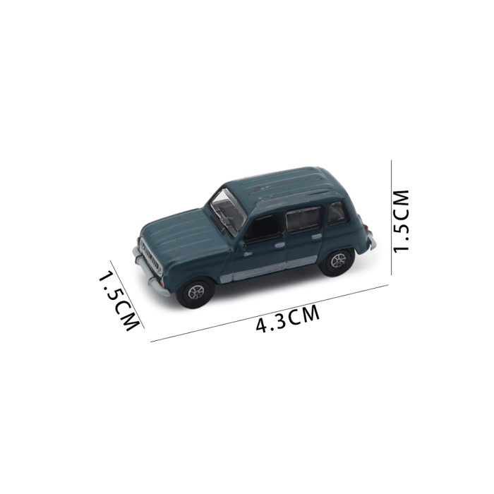 1/87 Norev 510089 Renault 4 Clan 1986 Sequoia Green Diecast Model Toy Car Gifts For Friends