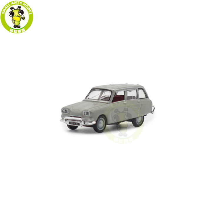 1/87 Norev 153525 Citroen Ami 6 Break 1969 Rose Grey Diecast Model Toy Car Gifts For Friends