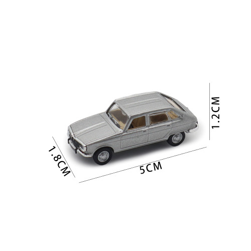 1/87 Norev 511692 Renault 16 1966 Grey Metallic Diecast Model Toy Car Gifts For Friends